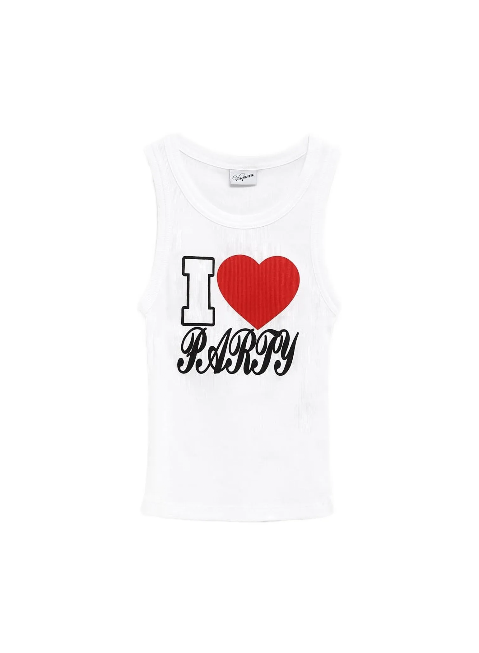 I Love Party Tank Top Knit