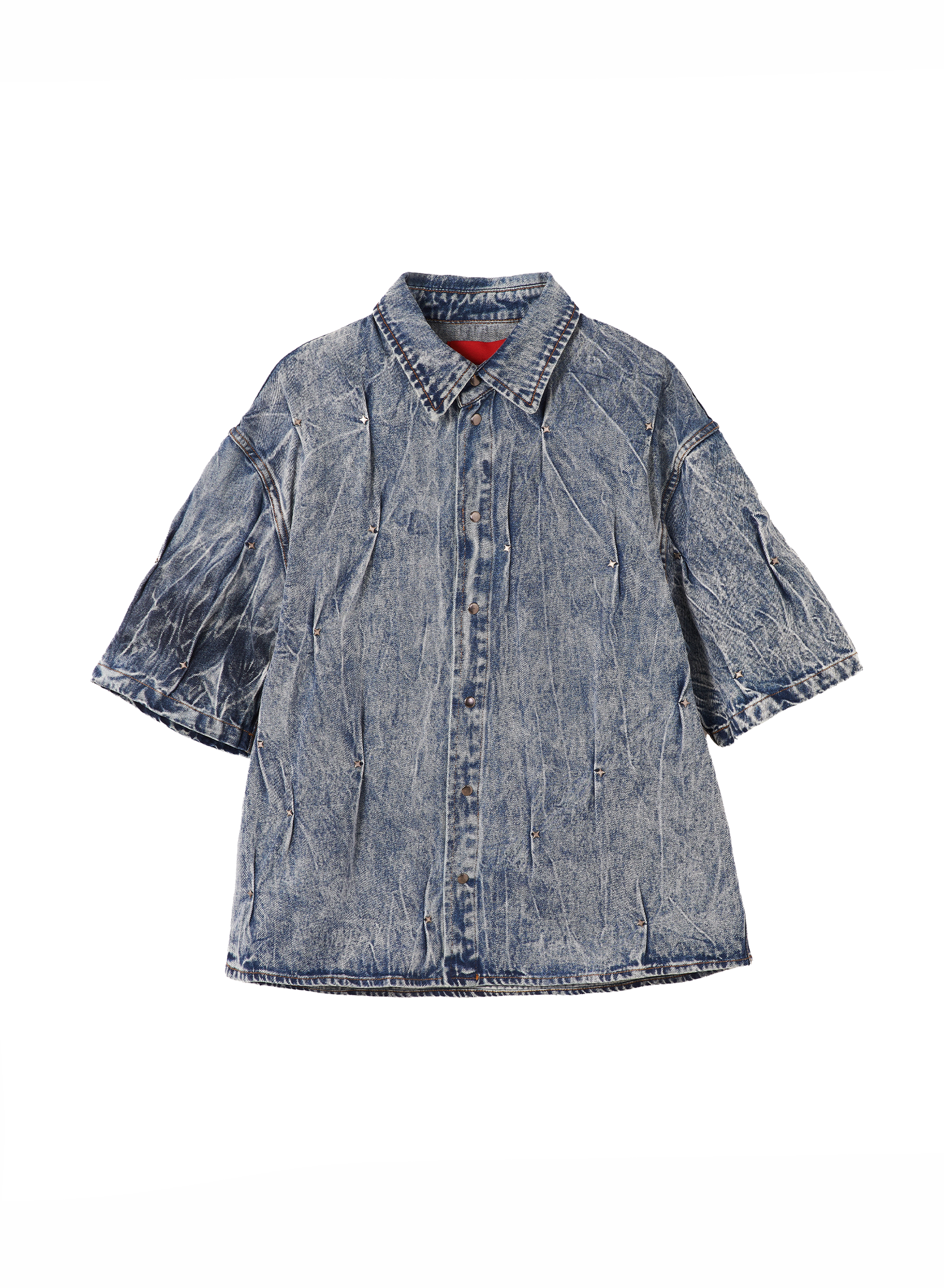 Multi Rivet Shirt Shortsleeve
