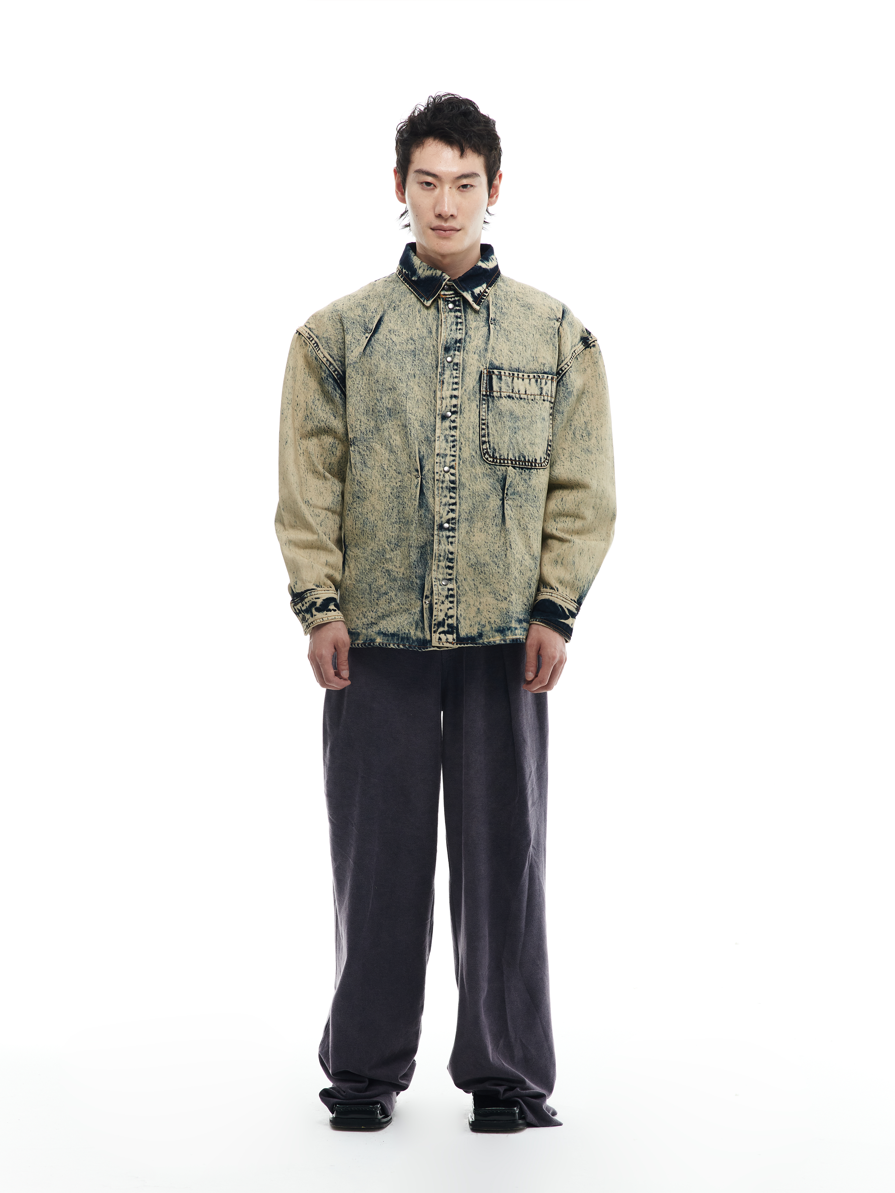 Multi Rivet Shirt Colored