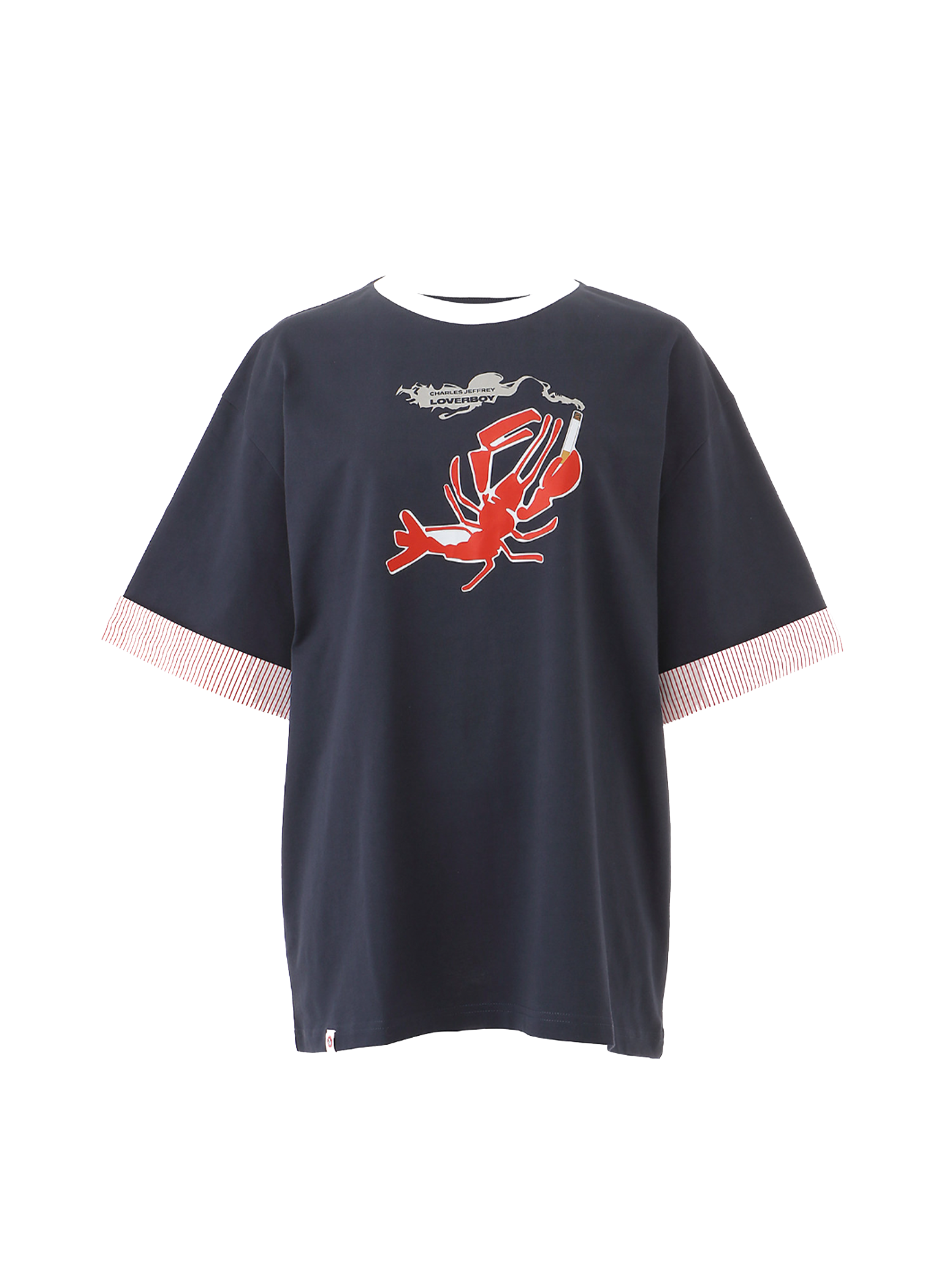 Knitted Turn Up Tee