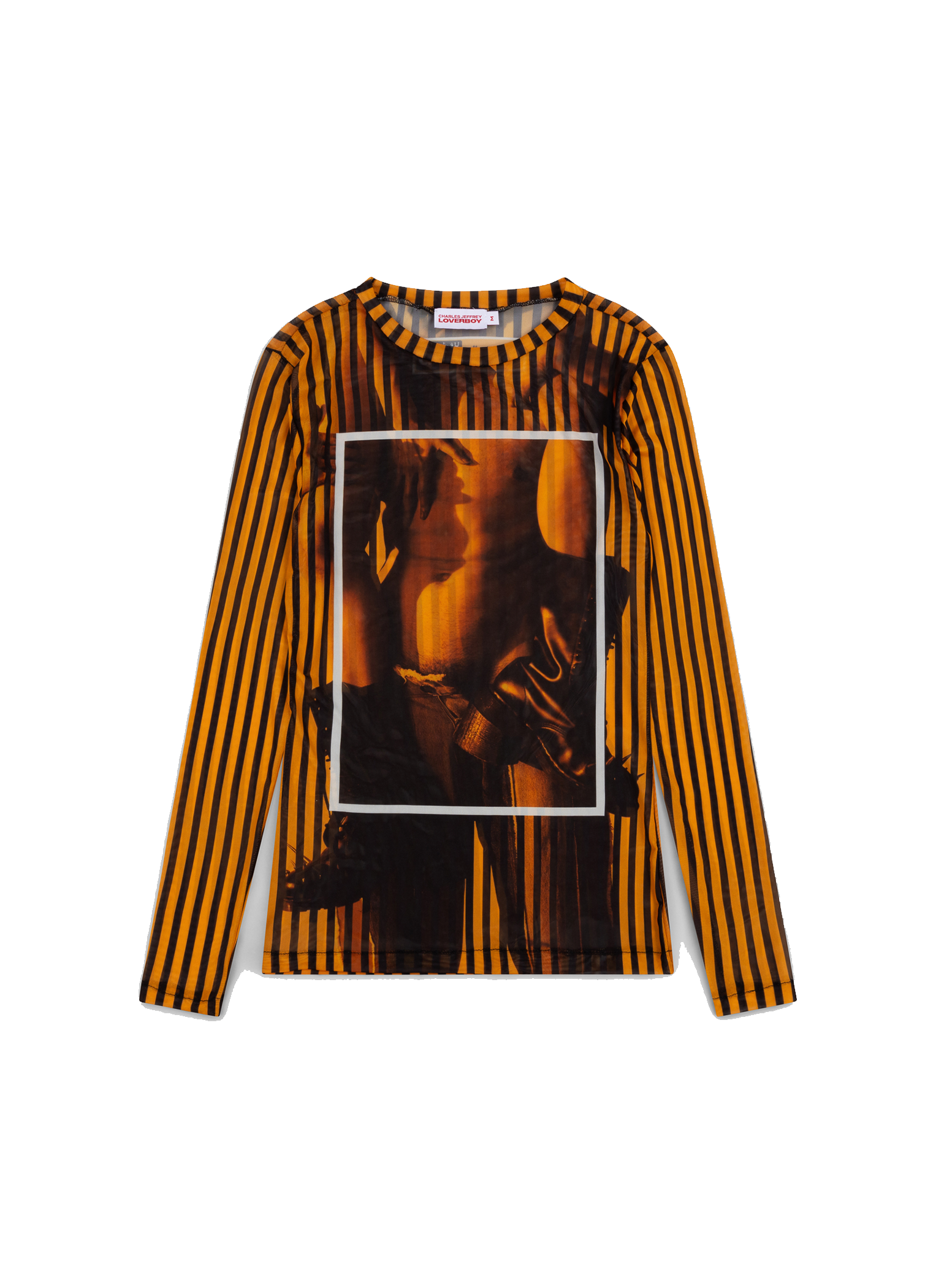 Knitted Pornhub Powermesh Long Sleeve Tee
