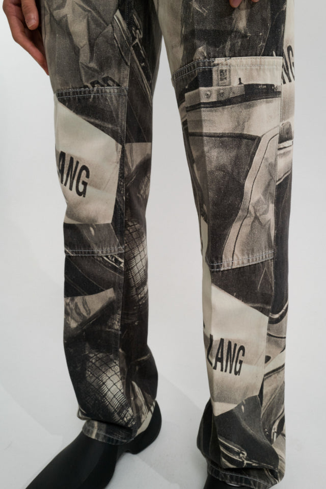 Printed Carpenter Jeans