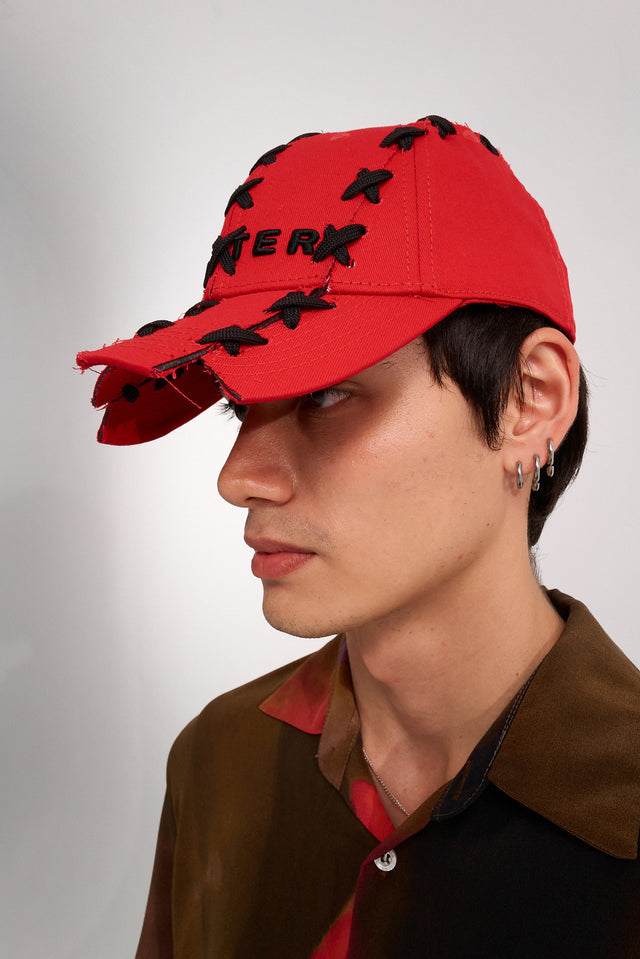 Botter Classic Cap Red With Stitches