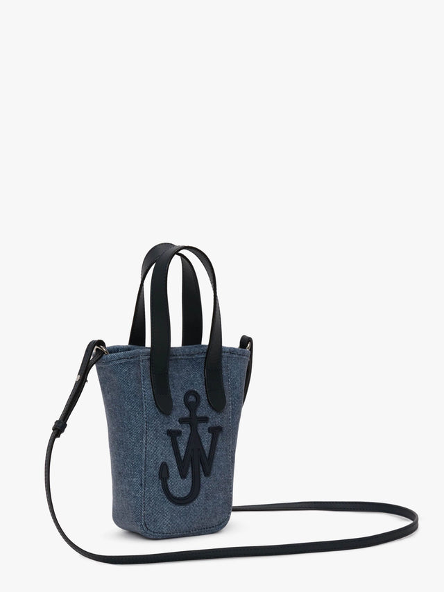 Mini Belt Tote - Mini Velvet Printed Denim