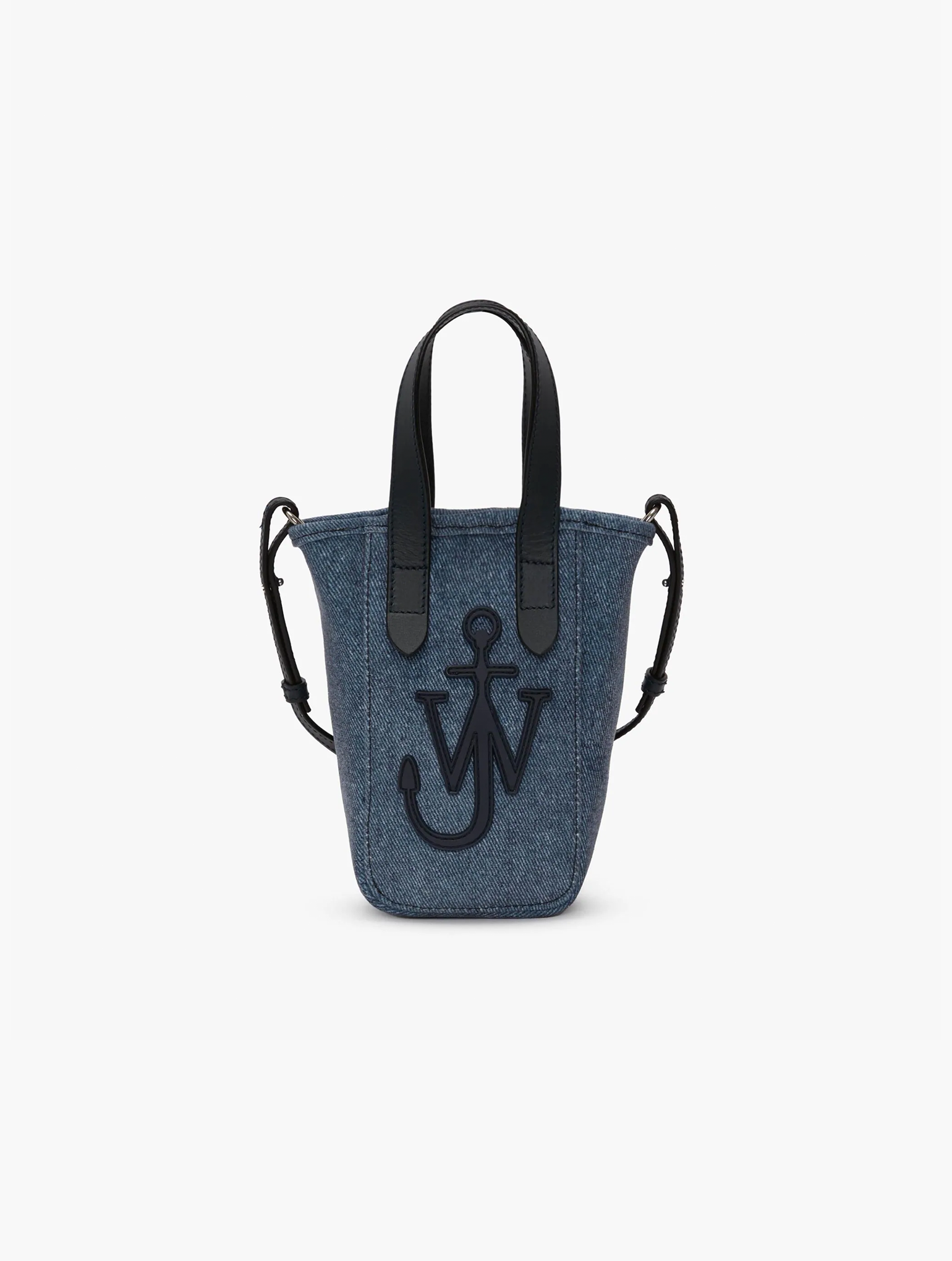 Mini Belt Tote - Mini Velvet Printed Denim