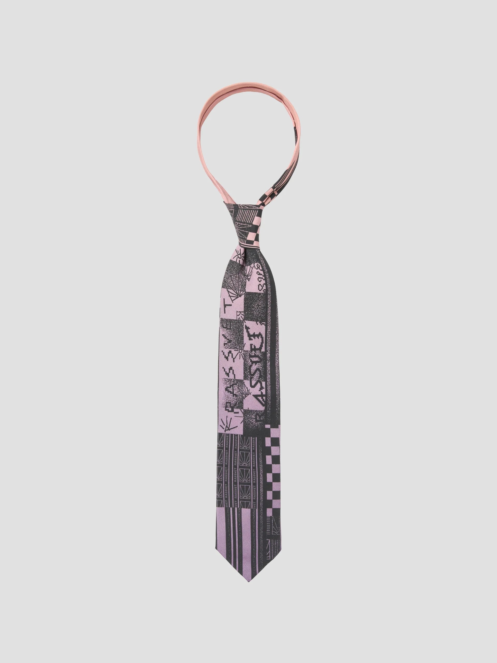 Unisex Allover Printed Tie Woven