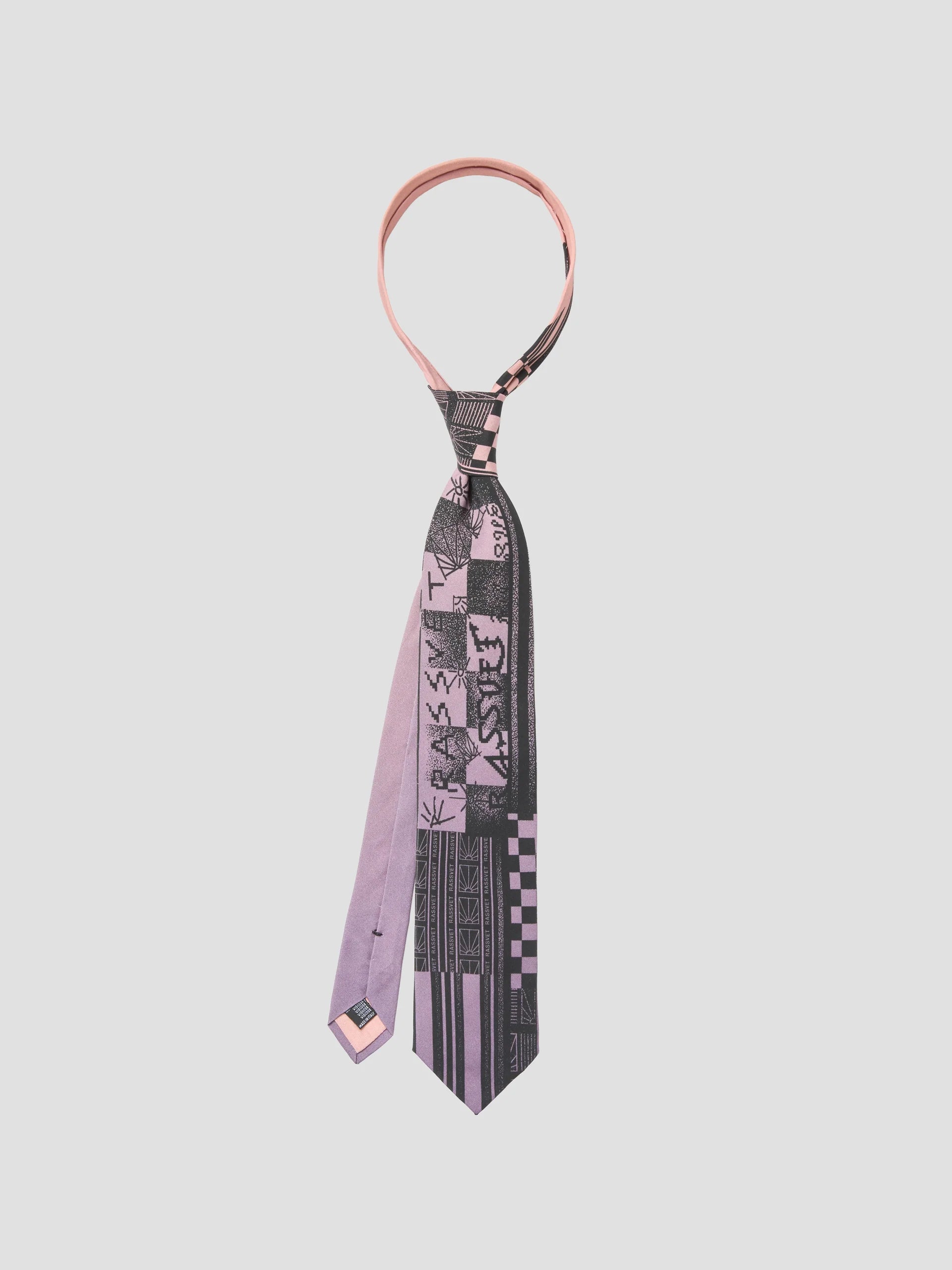 Unisex Allover Printed Tie Woven