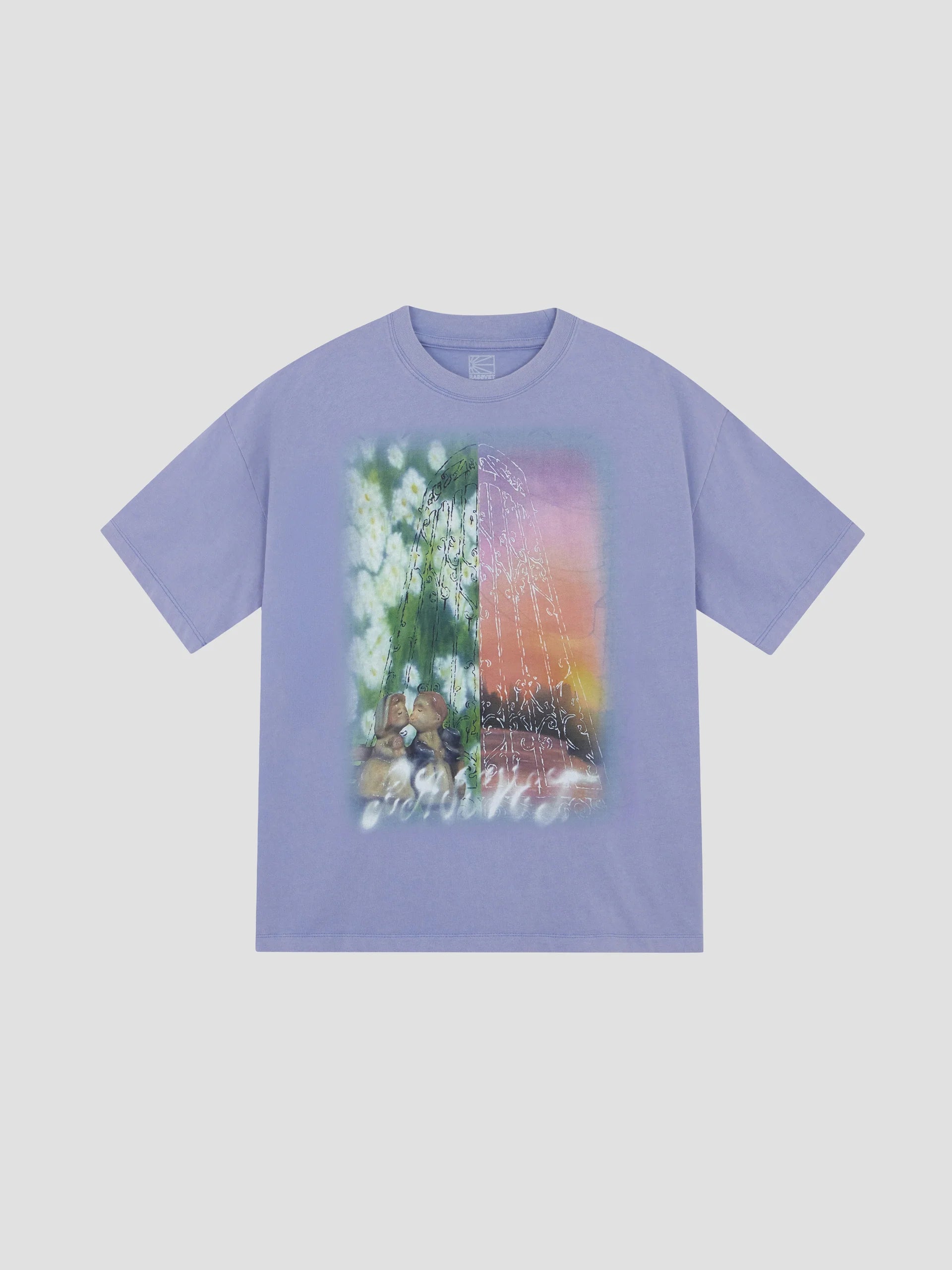 Men Kiss Tee Shirt Knit