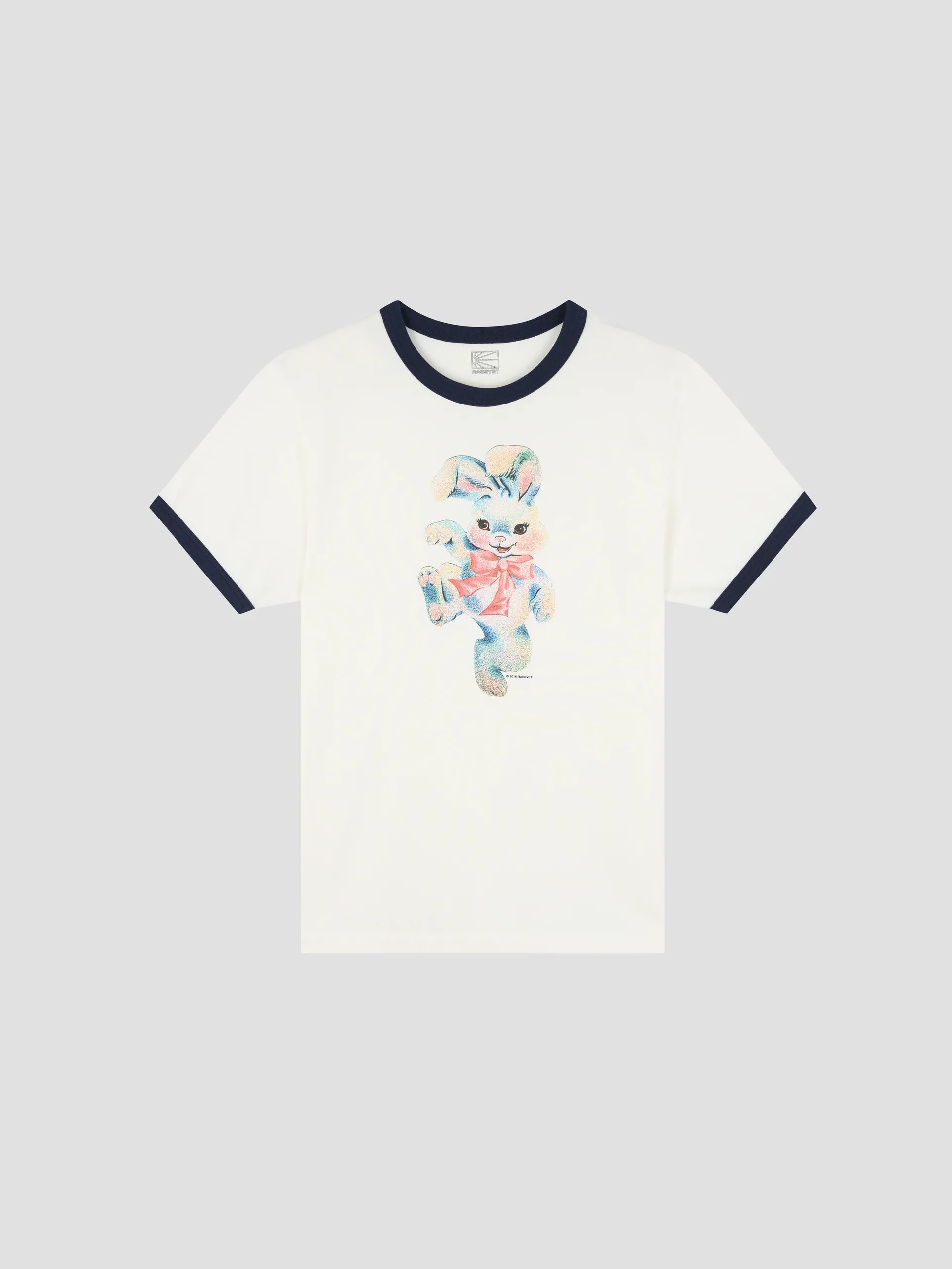 Men Bunny Ringer Tee Shirt Knit