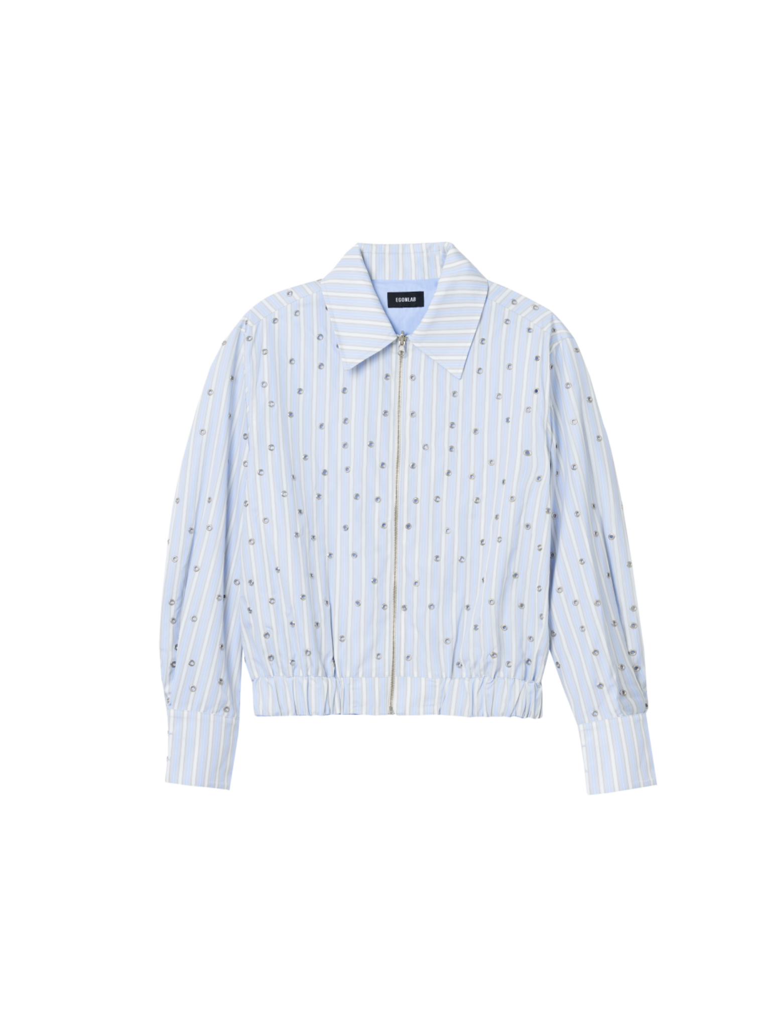 Reversible Grommet Overshirt