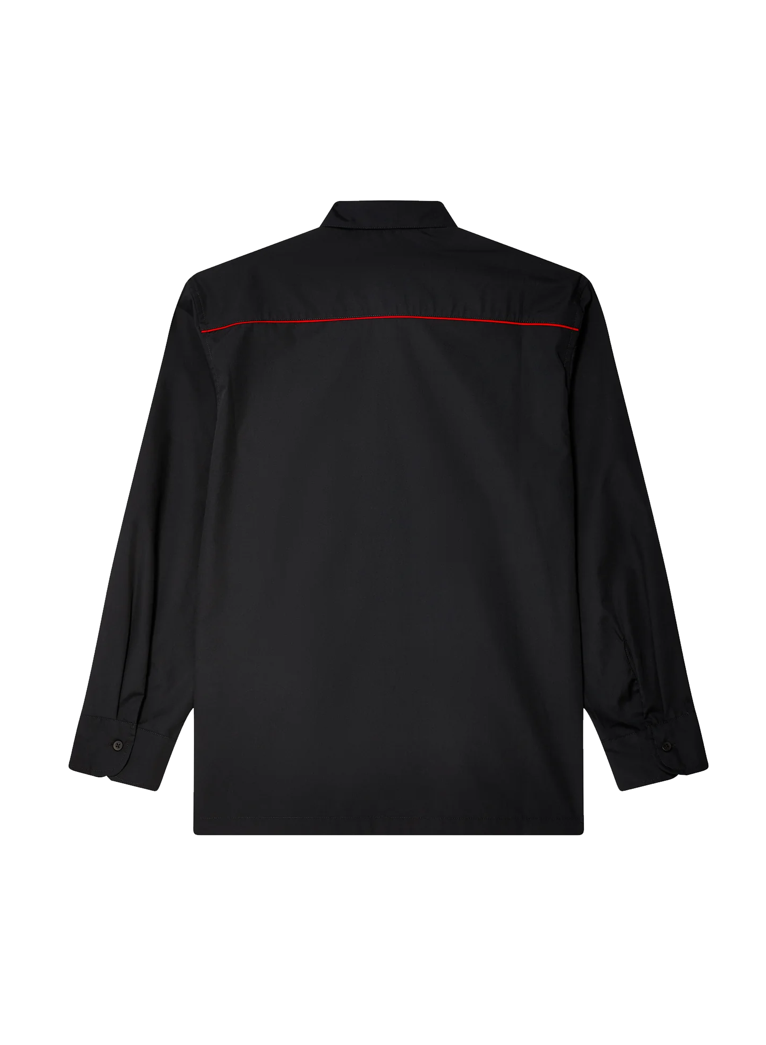 Shirt with Piping Long Sleeve