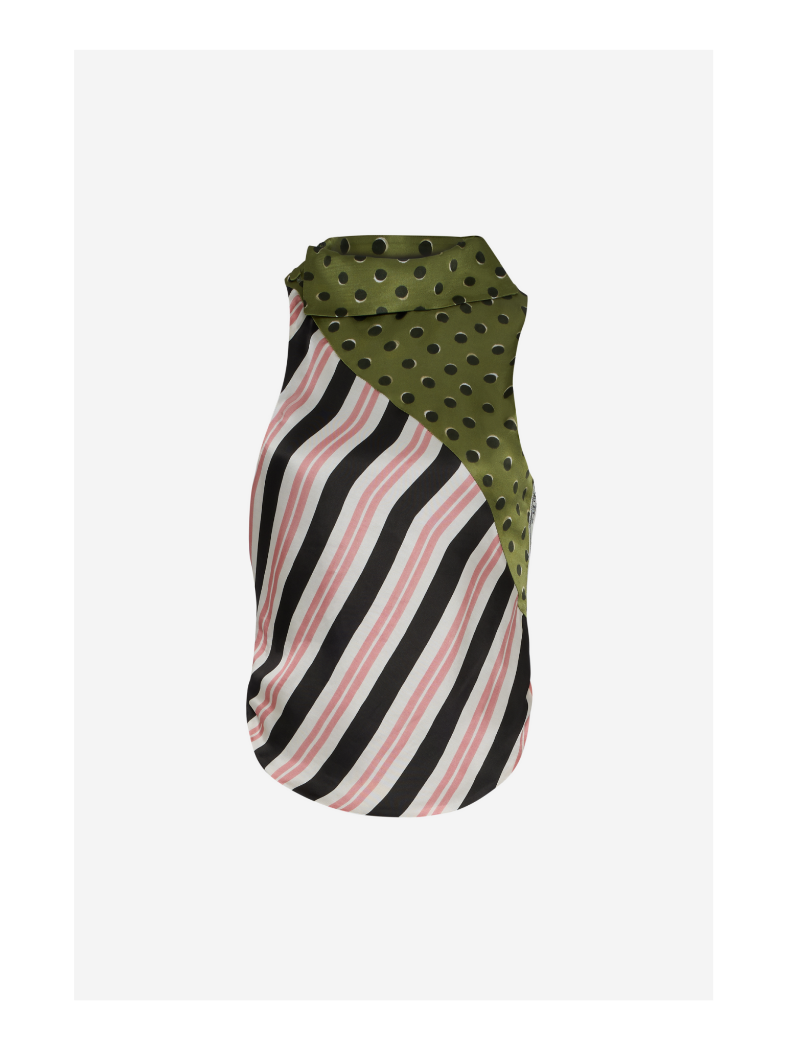 Sleeveless Top In Patchwork