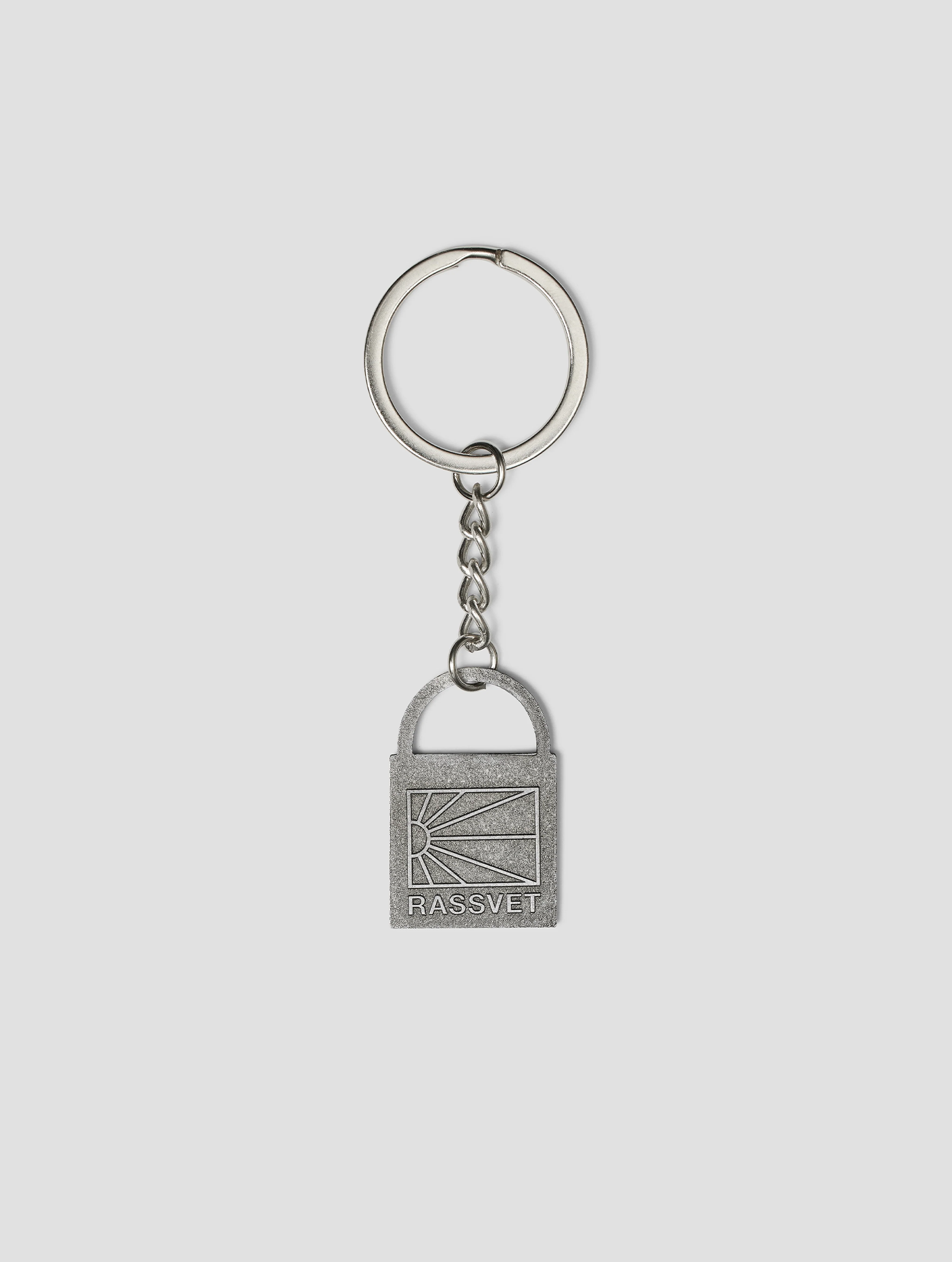 Unisex Lock Key Chain Metal