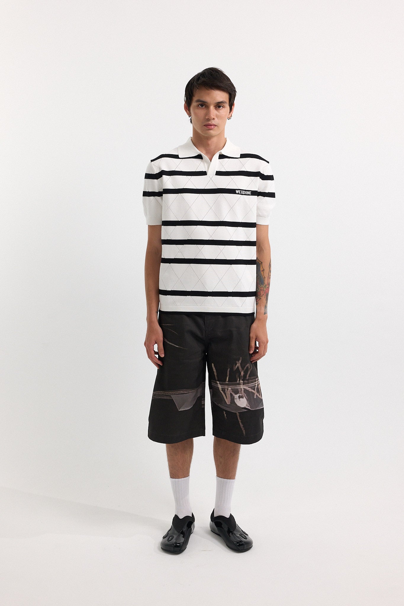 Agility Striped Polo Shirt