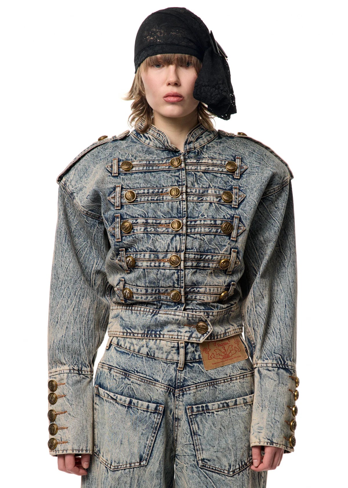 Women Napoleon Jacket Woven
