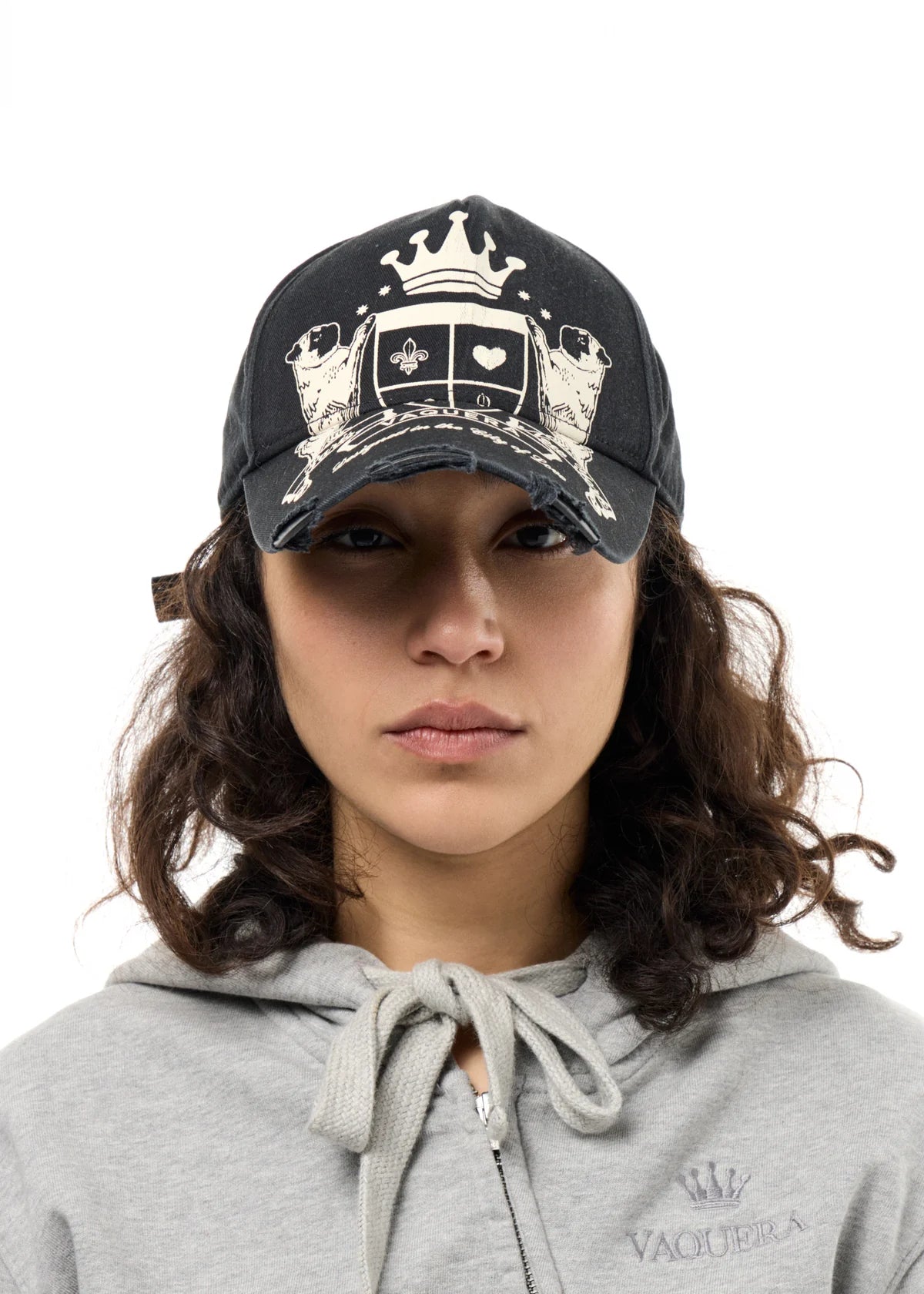 Women Crown Baseball Hat Woven