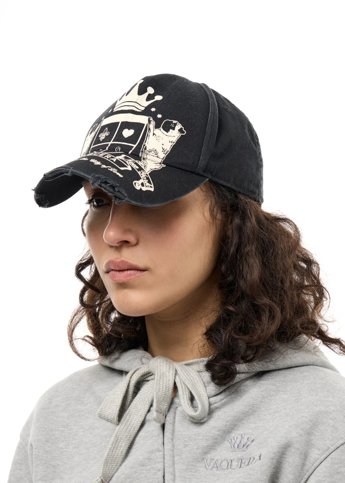 Women Crown Baseball Hat Woven