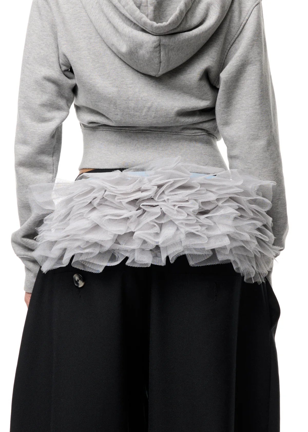 Women Tulle Belt Woven