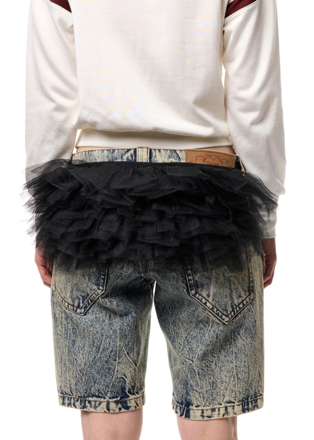 Women Tulle Belt Woven