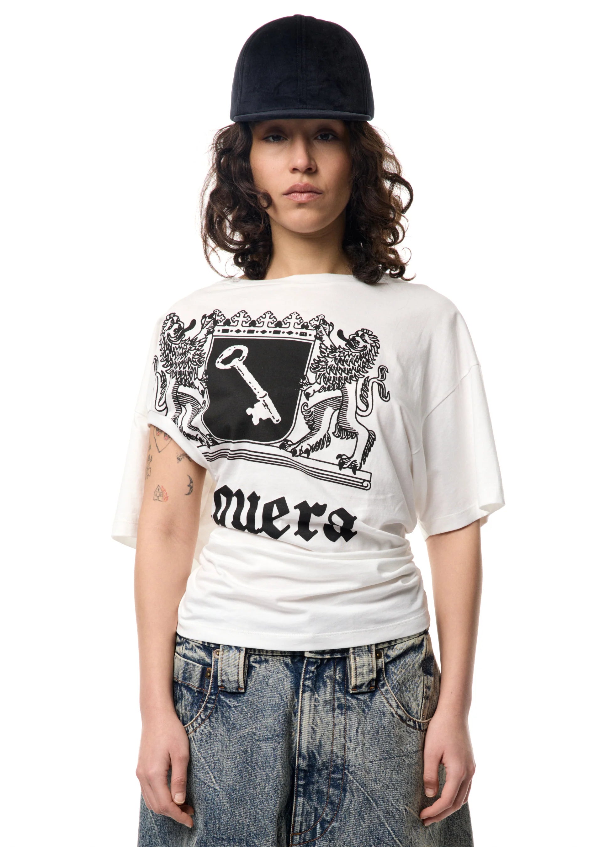 Women Twisted T Shirt Knit