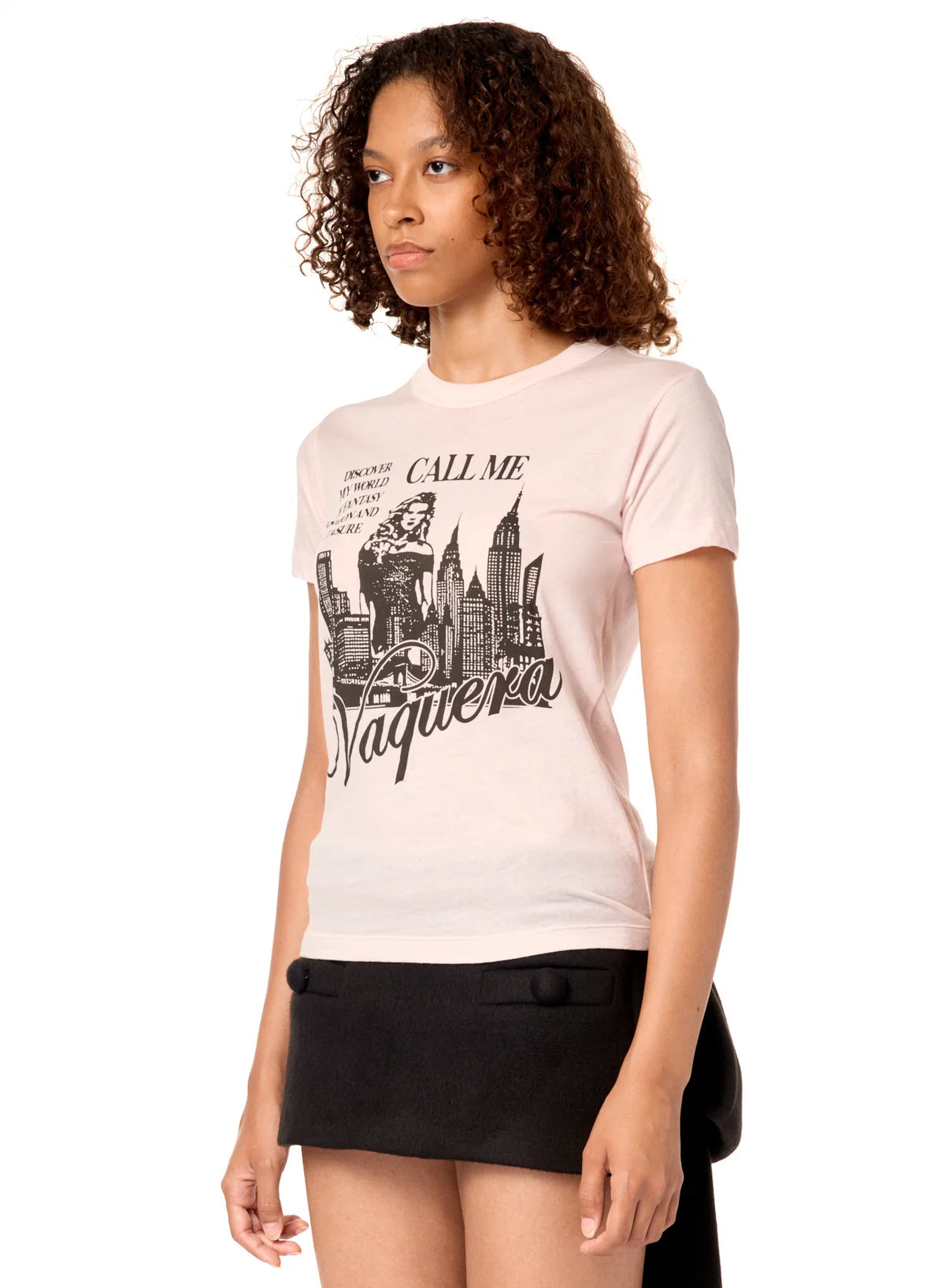 Women Call Me T Shirt Knit