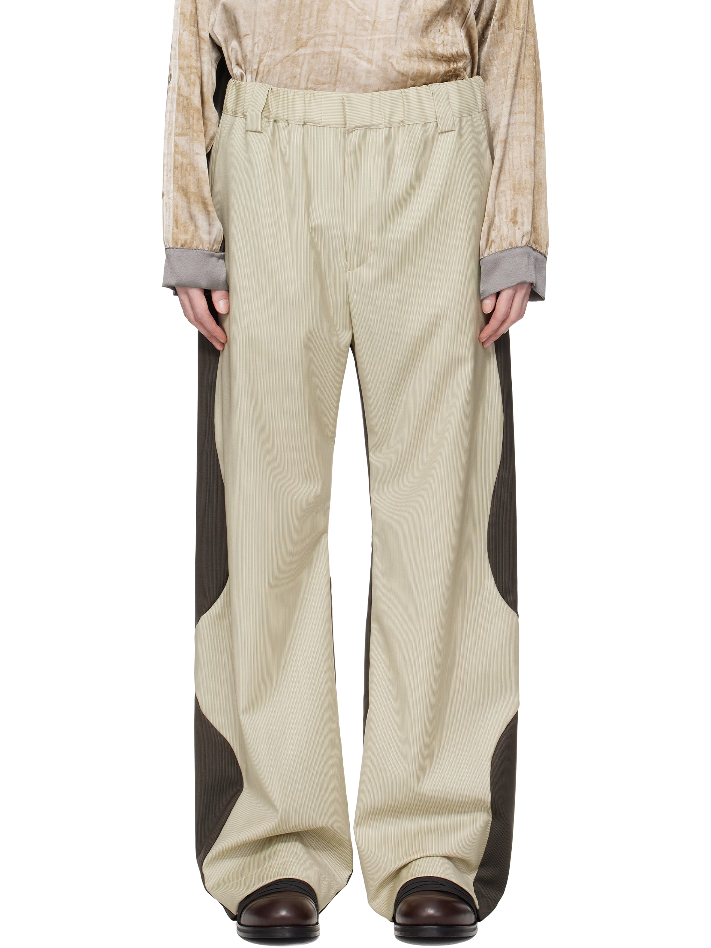 Wool Split Pants