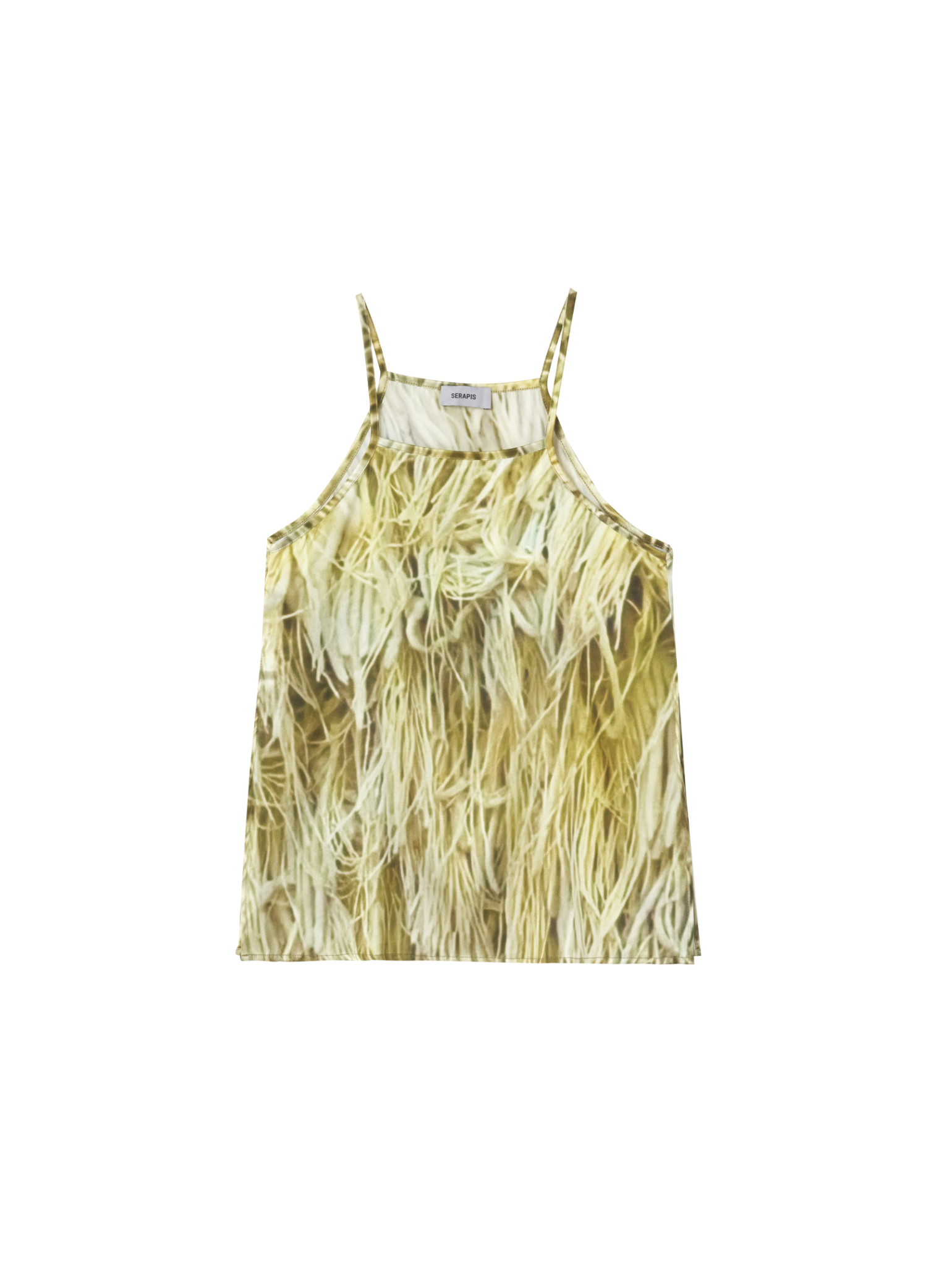 Yellow Fender Silk Top