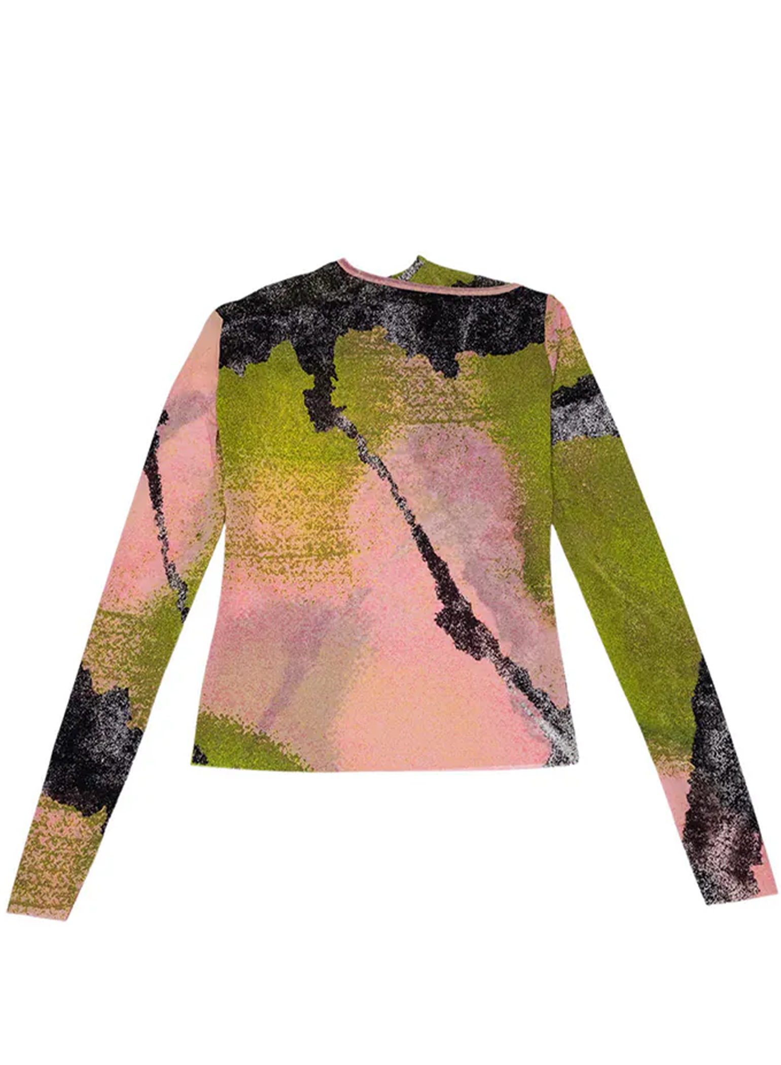 Zigzag Neckline Top