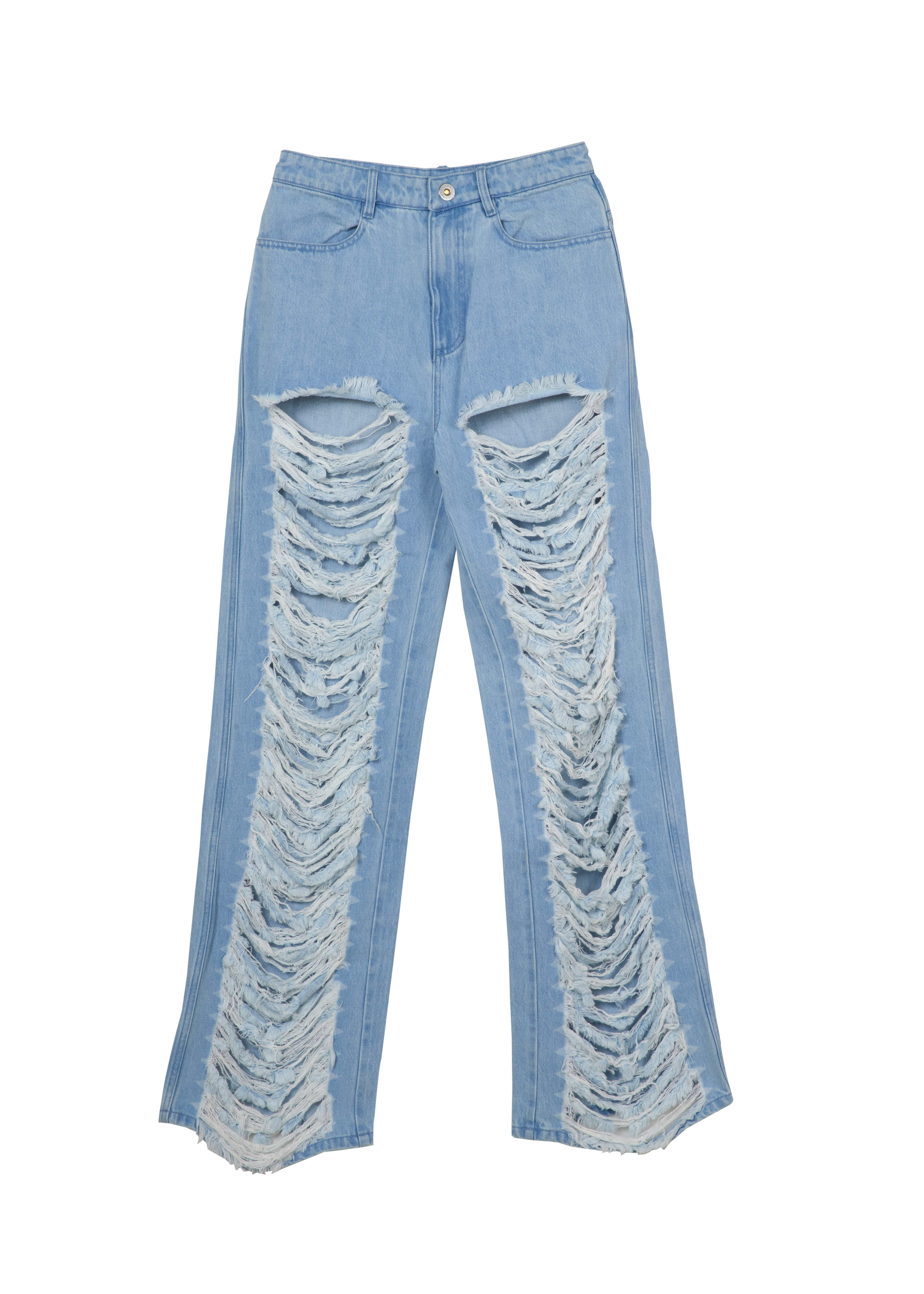 Classic Frayed Jeans