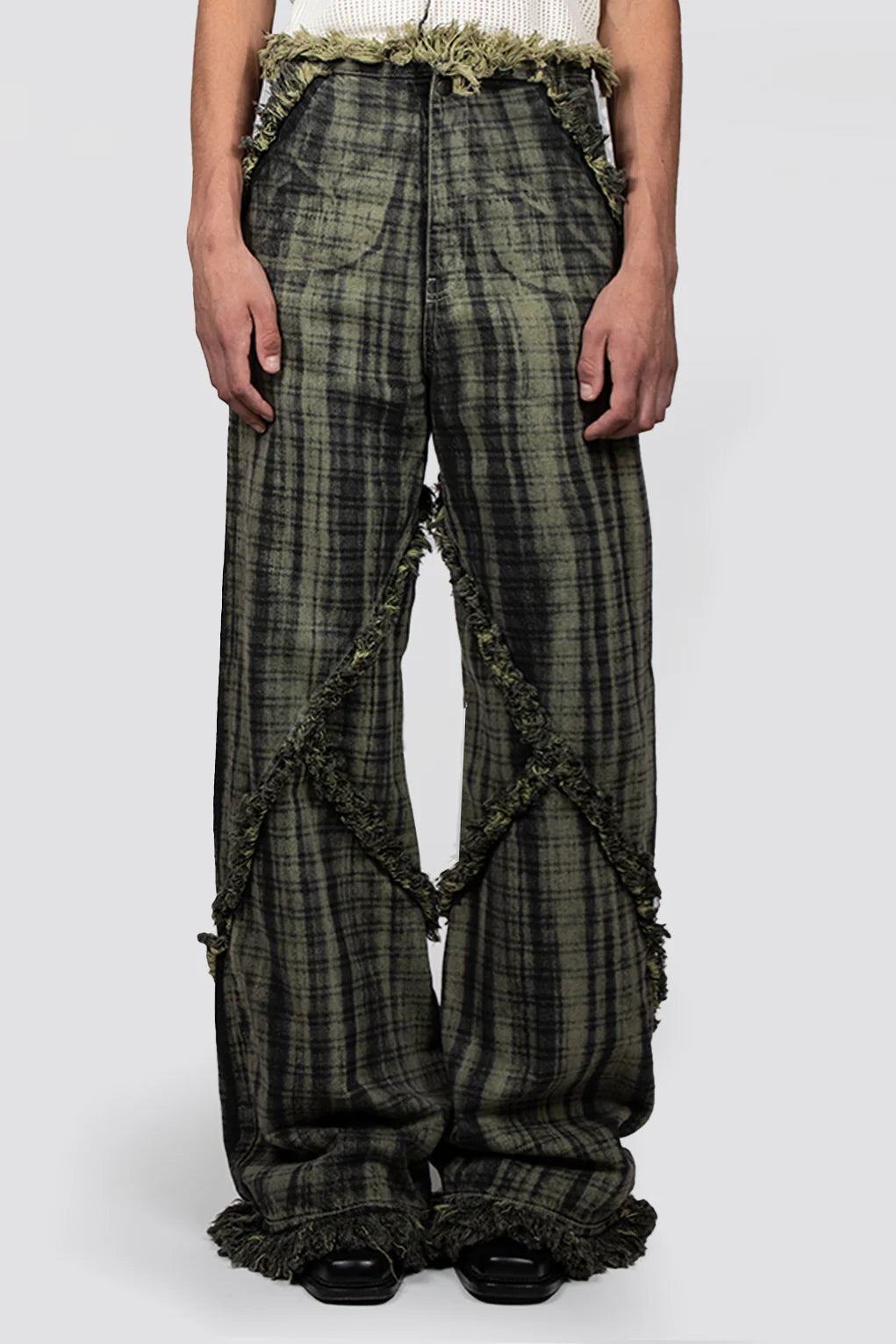 Argyle Denim Pant