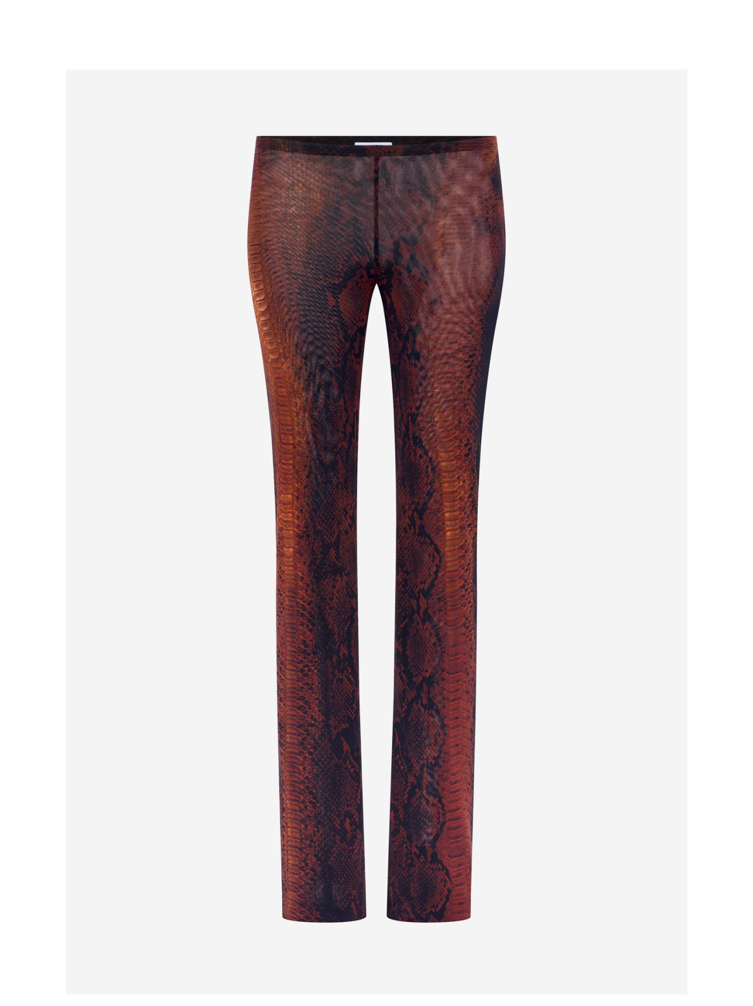 Mesh Trouser Printed "python"