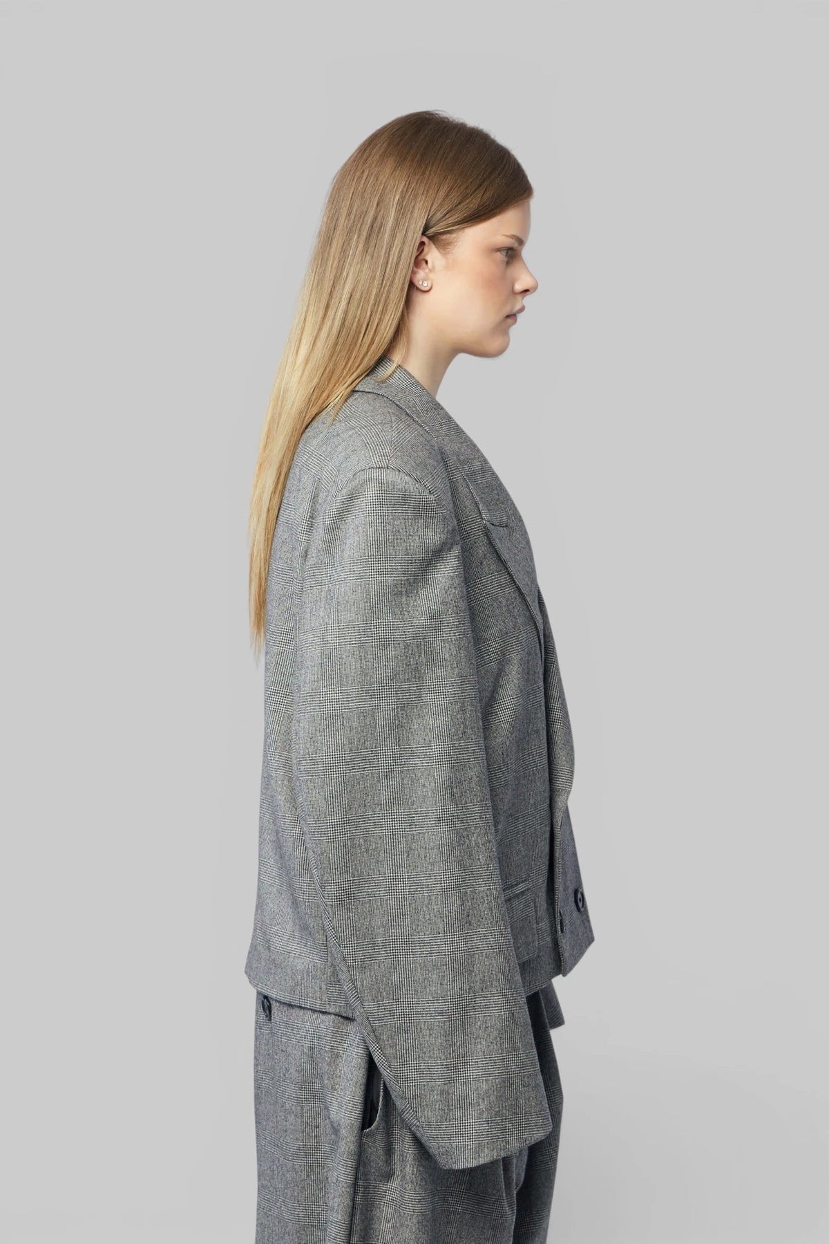 Women Slouchy Blazer Woven