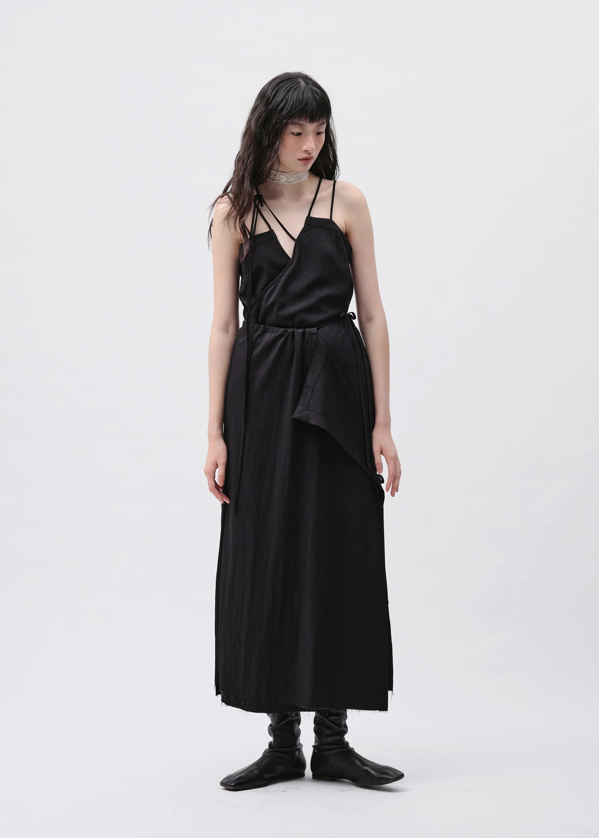 Self-tie Dress